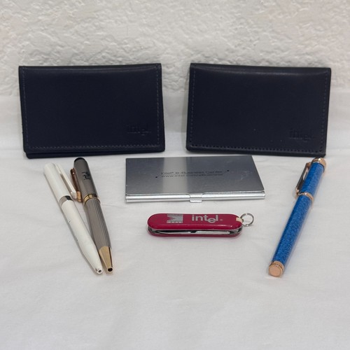 Vintage intel corporate swag - intel,