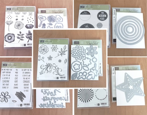 Stampin red rubber stamp - red,