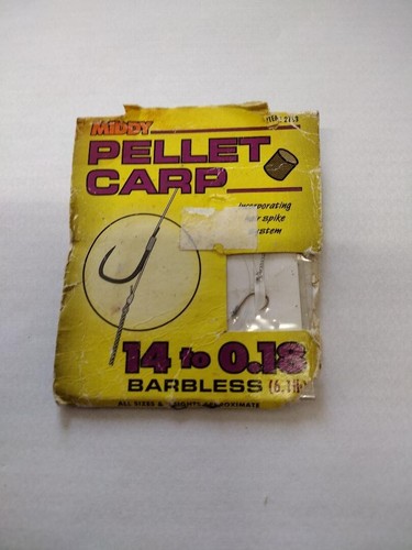 Middy pellet carp barbless - middy,