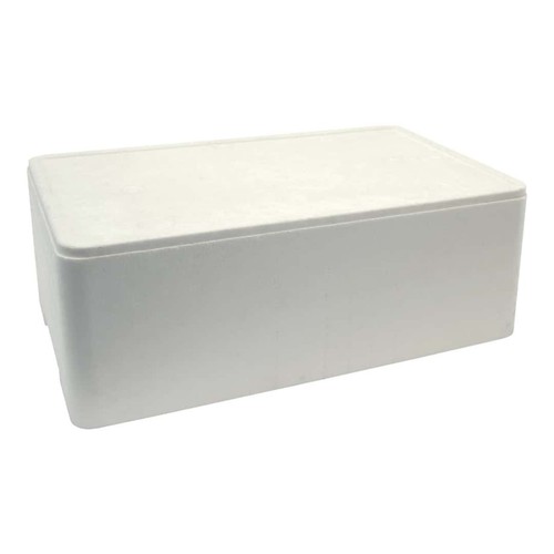 Polystyrene food box - polystyrene, with