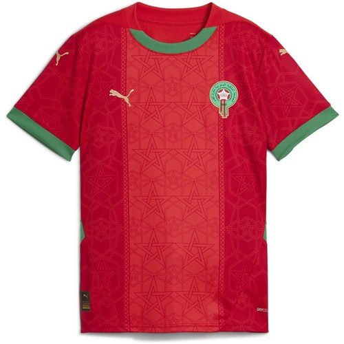 Morocco football jersey red - football,