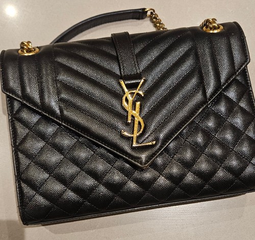 Black ysl saint laurent - ysl, medium