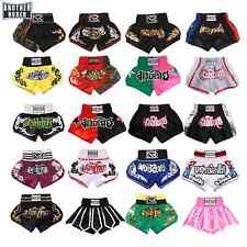 Muay Thai Shorts Sports Pants Combat Training Martial Arts Kickboxing Kids Adult