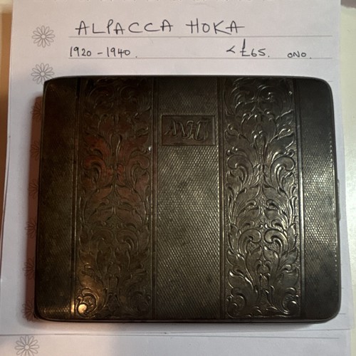 Alpacca hoka silver plated - alpacca,