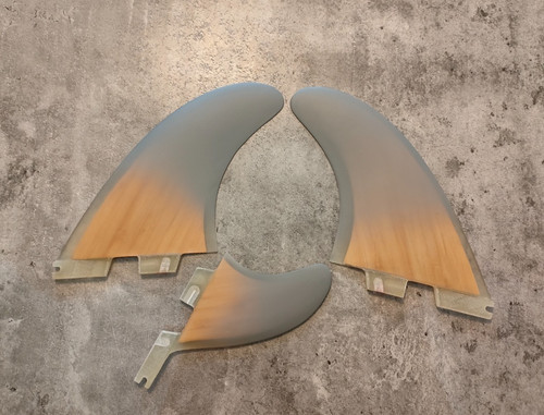 Surfboard fins 1 - mr, bamboo