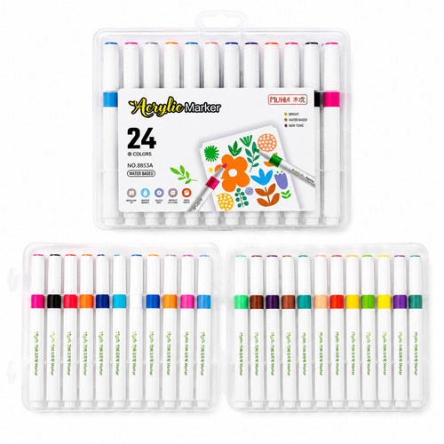 Acrylic paint marker pens - paint,
