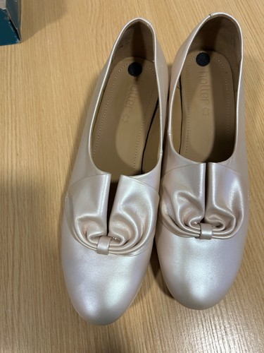 Hotter donna champagne shoes - ,