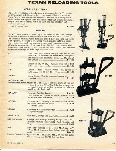 1980 print texan - 1980, of