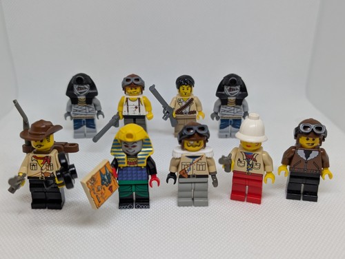 Lego adventurers and pharaoh - adventurers,