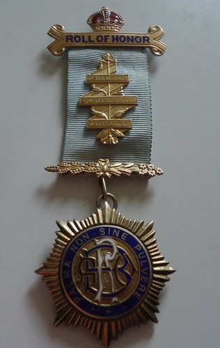 1973 masonic medal raob - 1973,