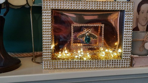 Large romany bling gold bumble - romany,