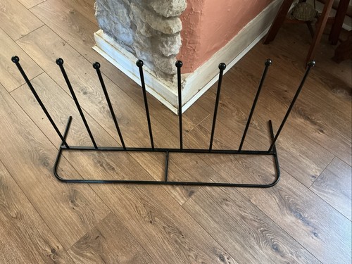 Boot holder black metal - boot,