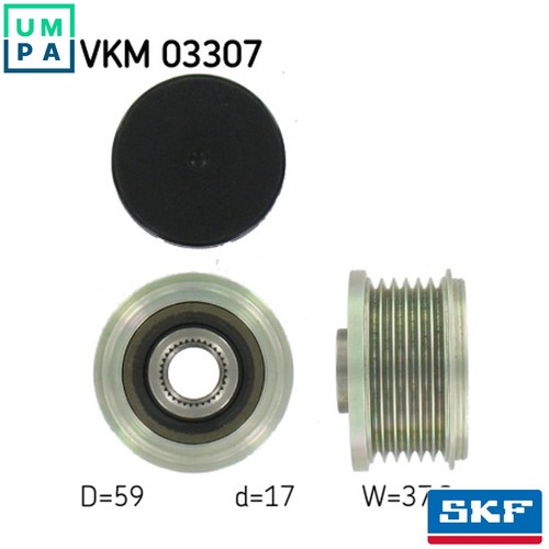 Alternator freewheel clutch - freewheel,