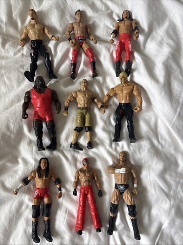 Wwe mattel action figures - figures, lot