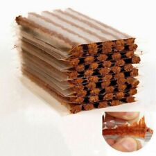 50/100PCS TUBELESS TIRE TYRE PUNCTURE REPAIR KIT STRIPS PLUG CAR VAN TRUCK BIKE 
