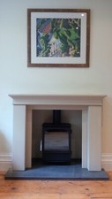 STONE FIRE SURROUND /STONE