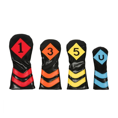 4pcs leathers golfs - 4pcs, iron