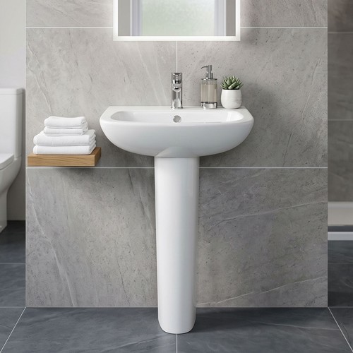 450mm round ceramic wash - round, basin