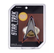 Star Trek Next Generation Costume Magnetic Communicator Badge Pin Metal Figure