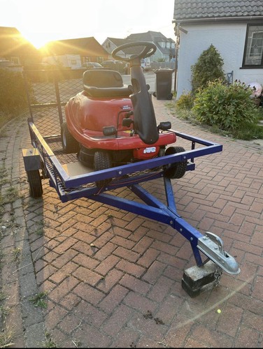 Trailer with ramp for - with,