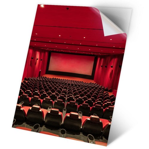 Vinyl sticker cinema - x, a2
