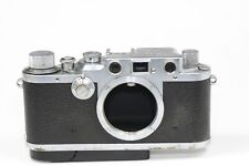 Leitz Leica III c 35mm Rangefinder Camera body from 1947 with RARE flash sync