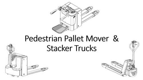 Pedestrian pallet stacker - pedestrian,