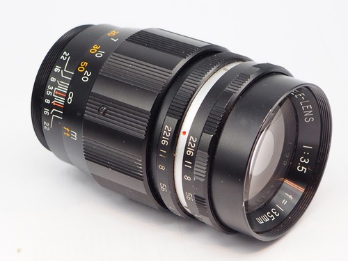 Hanimex 135mm lens fits - 135mm, 1:3.5