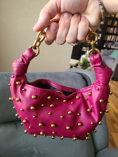 Zara studded bag - zara, bag,
