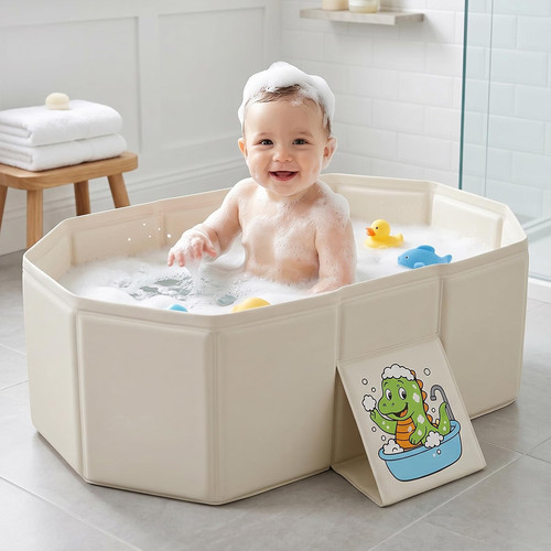 Foldable baby bath tub - foldable,