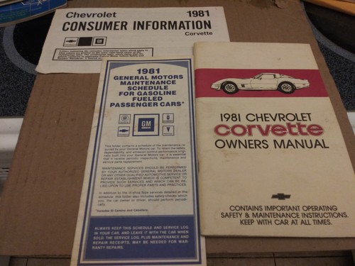 1981 original corvette - corvette, owners