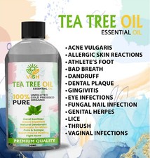 TEA TREE essential oil ( TeaTree ) Certified 100% Pure & Natural Best Quality UK