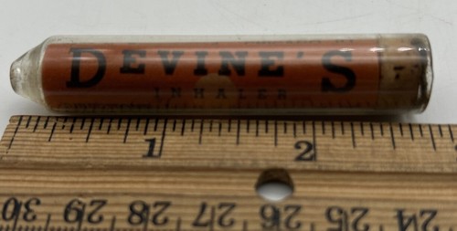 Devine vintage inhaler - devine's,