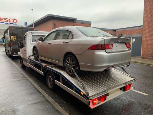 Honda accord mk7 k24 breaking - honda,