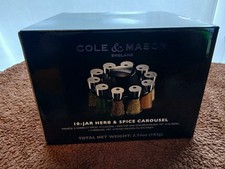 Cole & Mason 10 Jar Herb Spice