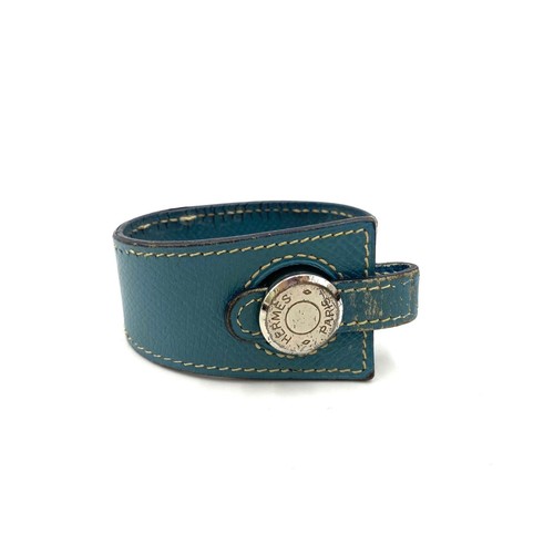Hermes selle leather - leather, bangle
