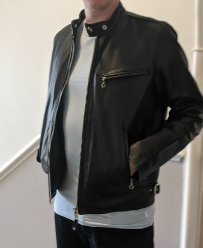 Schott cafe racer leather - schott,
