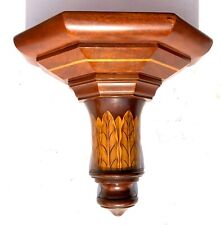 Antique Inlaid Clock Bracket / Bronze Bracket / Wall Shelf PAIR AVAILABLE No1