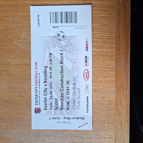 2023 exeter city v - exeter,