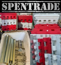 31 X RB22 HEAVY DUTY CRASH TESTED BARRIERS ROAD TRAFFIC MANAGEMENT SAFETY £175ea