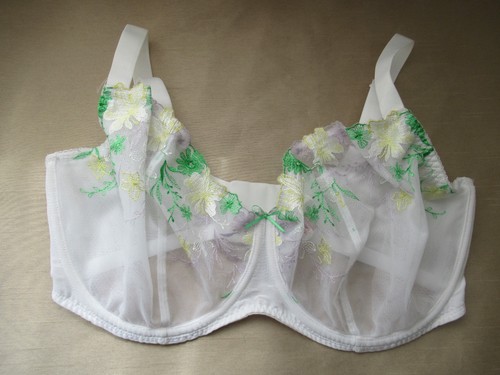 Bravissimo white yellow lace - &,