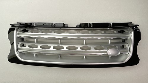 Black silver front - front, grille