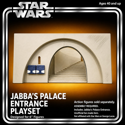 Jabba palace entrance - palace,