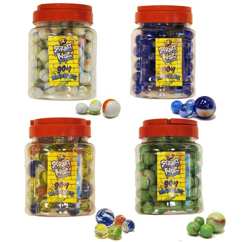 Glass marbles toy in a - glass,