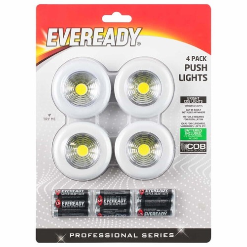Eveready super bright led push - led,