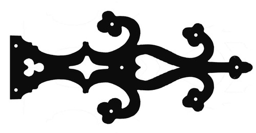 Pair false gothic tudor - a, 24"