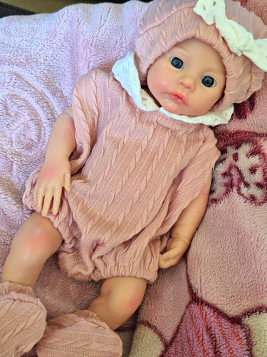 Fully silicone baby doll blue - fully,