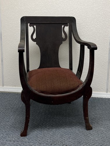 Antique vintage dark wood - dark,