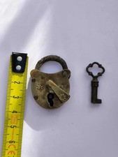 Antique Handmade Padlock 19th
