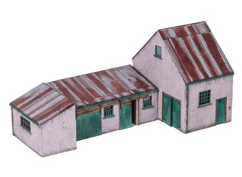 Scale model scenery - scenery, oo